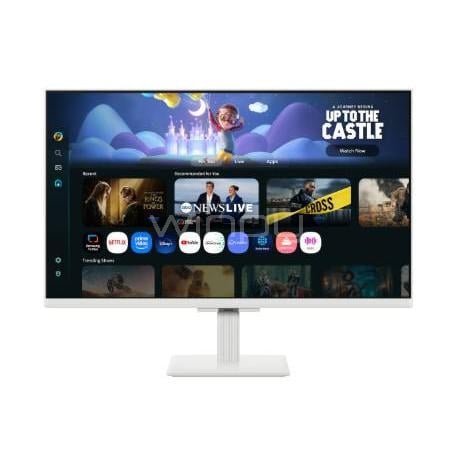 Monitor Samsung Smart M5 de 27” (IPS, Full HD, HDR10, HDMI/Wi-Fi/USB, Tizen)