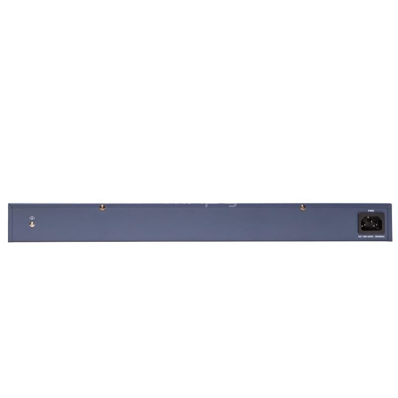 Switch Hikvision Smart PoE DS-3E1526P-SI-24P2F de 24 Puertos (Gestionable, Gigabit, 56 Gbps, 370W)