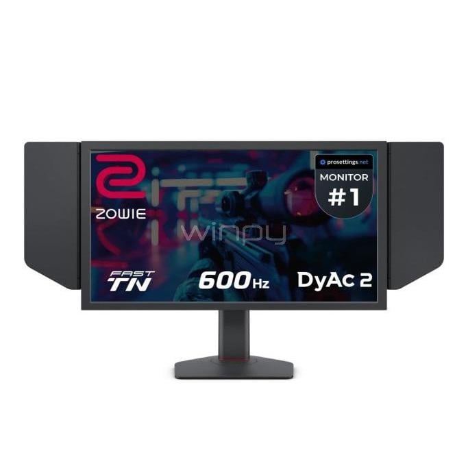 Monitor Gamer BenQ Zowie XL2586X+ de 24.1“ (Fast TN, Full HD, 600Hz, DP+HDMI, DyAc 2)