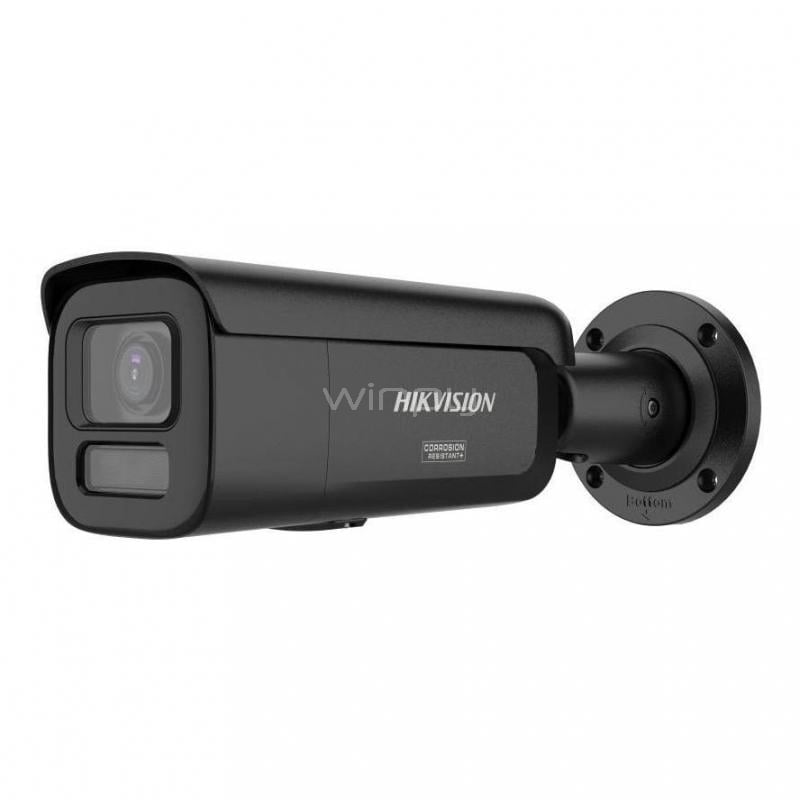 Cámara Bullet IP Hikvision de 6MP (2.8mm, PoE, CMOS, H.265+, IP67/IK10)