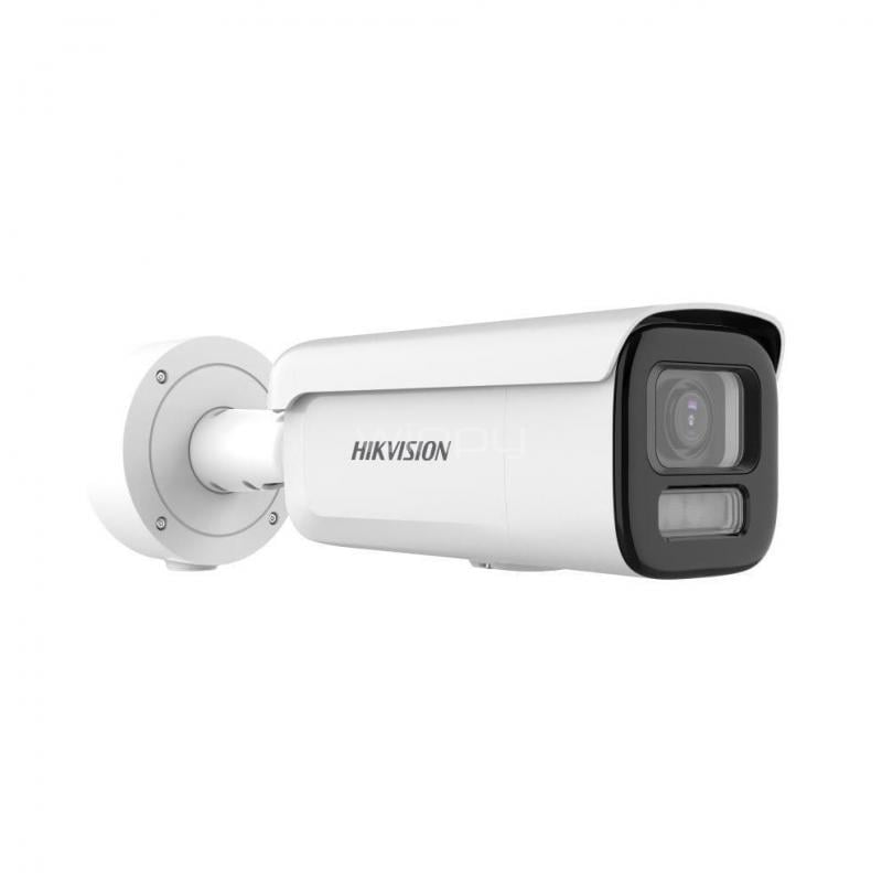 Cámara Bullet IP Hikvision (2.8mm, 6MP, PoE, H.265+, IP67/IK10)