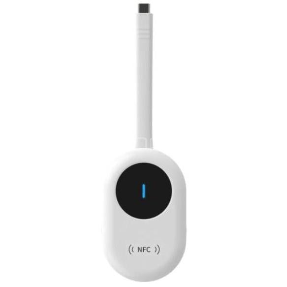 Adaptador Inalámbrico Hikvision DS-D5SC3B-W (Dongle USB-C, 4K UHD, Wi-Fi Dual)