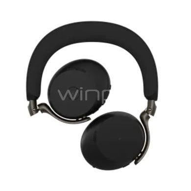 Audífonos Jabra Evolve3 75 MS Link390c (ANC, Bluetooth/Dongle USB-C, Negro)