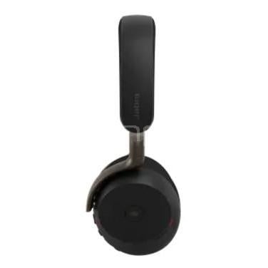Audífonos Jabra Evolve3 75 MS Link390c (ANC, Bluetooth/Dongle USB-C, Negro)