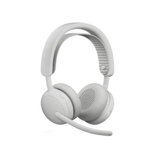 Audífonos Logitech Zone Wireless 2 ES (ANC, Bluetooth, Blanco)
