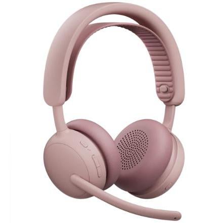 Audífonos Logitech Zone Wireless 2 ES (ANC, Bluetooth, Rosado)