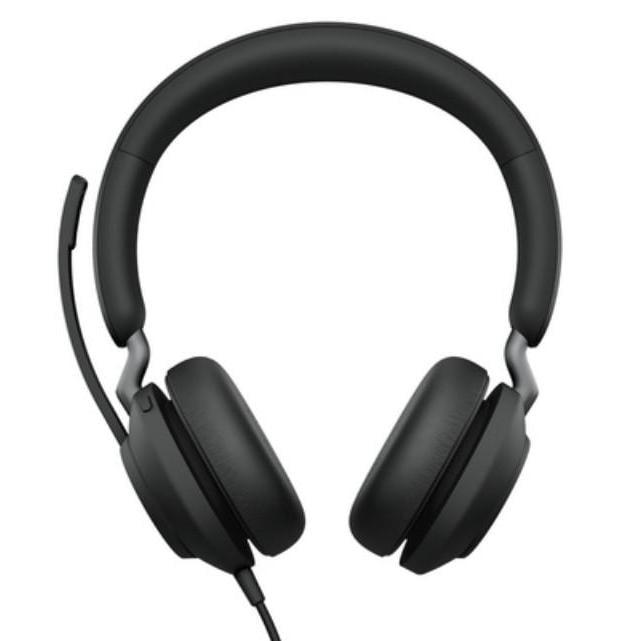 Audífonos Jabra Evolve2 40 SE MS Stereo (USB-C, 40mm, Busylight, Negro)