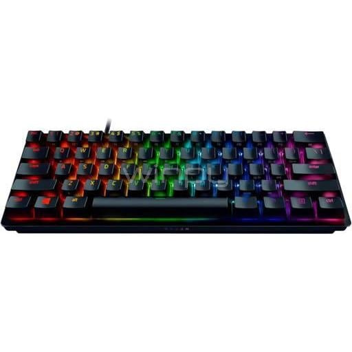 Teclado Mecánico Razer Huntsman Mini (Switch Linear Optical, RGB, PBT, Negro)