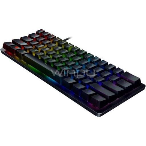 Teclado Mecánico Razer Huntsman Mini (Switch Linear Optical, RGB, PBT, Negro)
