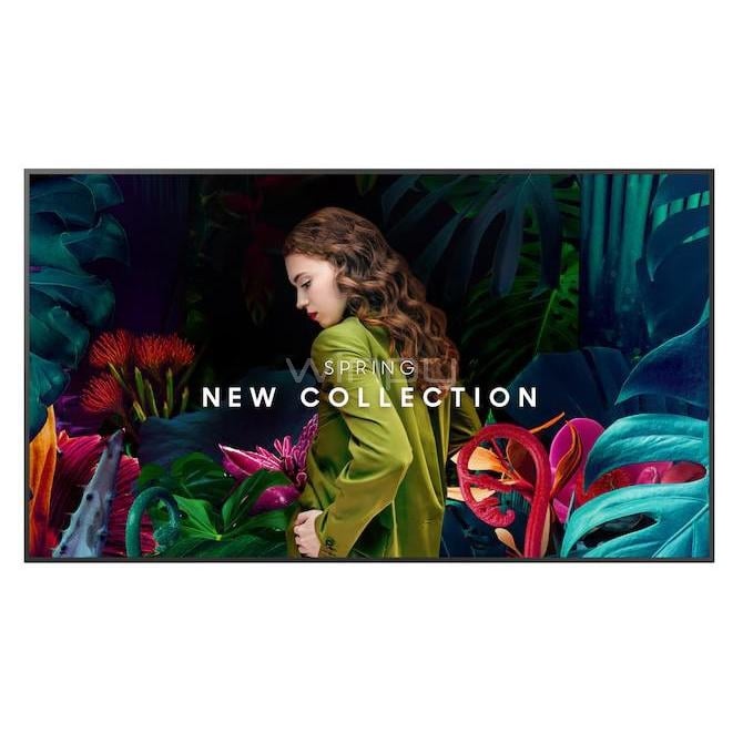 Pantalla de señalización Samsung QBC de 75” (UHD 4K, Tizen 7.0, HDMI+USB+WiFi)
