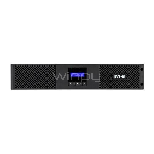 UPS Eaton 9E3000IR de 3000VA (2700W, Doble Conversión Online, C13/C19, Rack 2U)