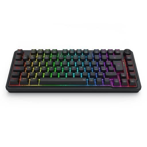 Teclado Mecánico Redragon K673 Ucal Pro (75%, Bluetooth/Dongle USB, Español, Negro)
