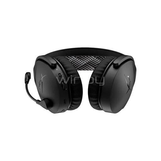 Audífonos Gamer HyperX Cloud Jet Wireless (Bluetooth/Dongle USB, Negro)
