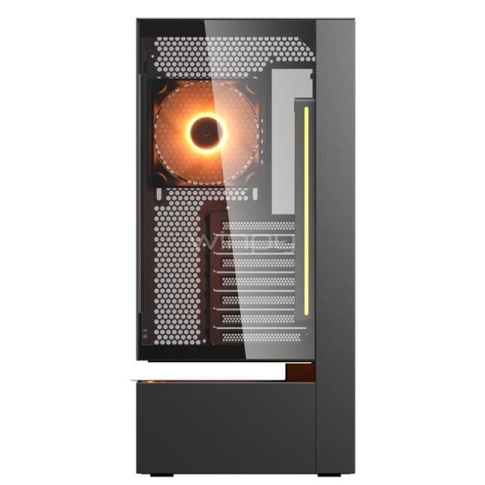 Gabinete Gamer Cougar CFV235 (ATX, Vidrio Templado, 3 ventiladores, Negro)