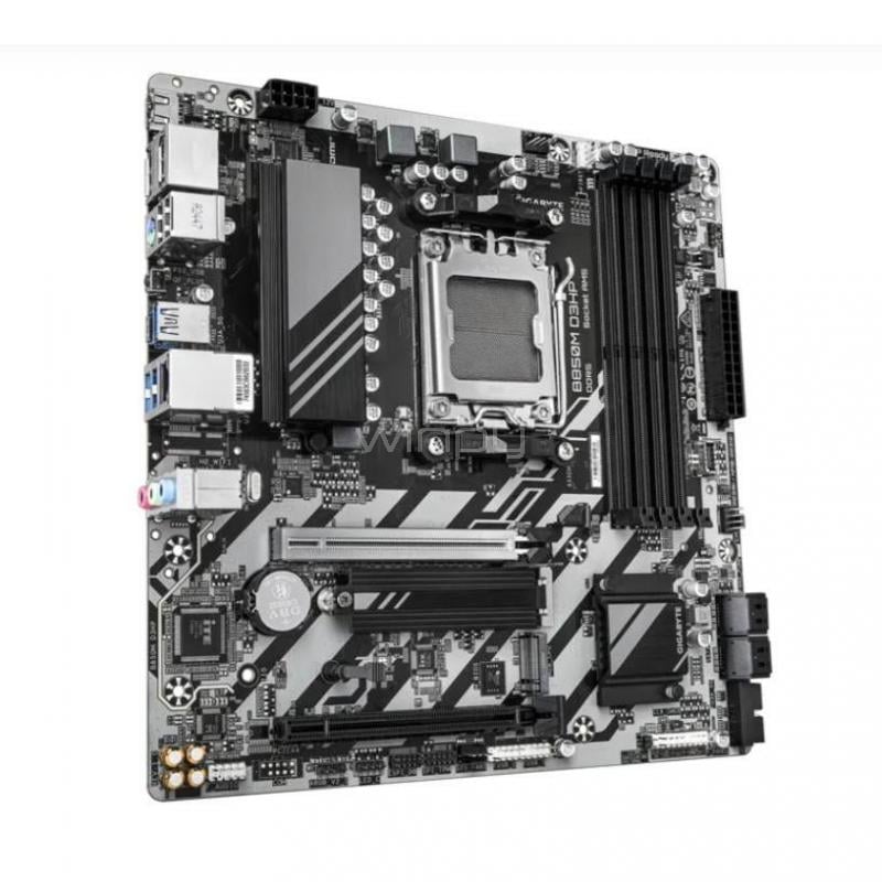 Placa Madre Gigabyte B850M D3HP (AM5, DDR5 x4, M.2 x2, Micro ATX)