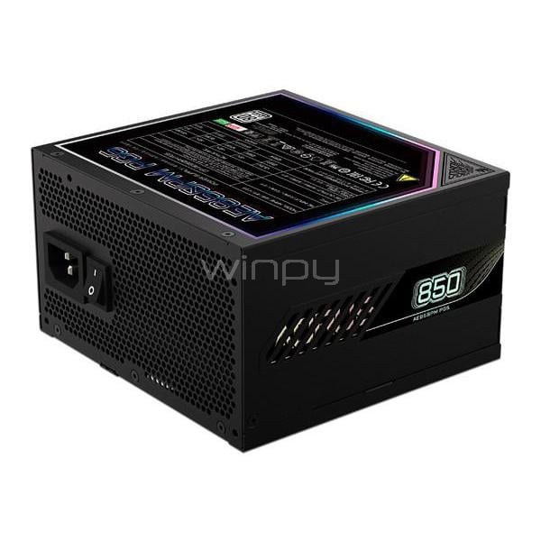 Fuente de Poder Gigabyte AORUS Elite P850W (Full Modular, Certificada 80+ Platinum, ATX 3.1)