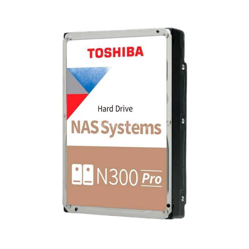 Disco Duro Toshiba N300 Pro NAS de 22TB (3.5“, SATA, 7200rpm, 1024MB de Caché)