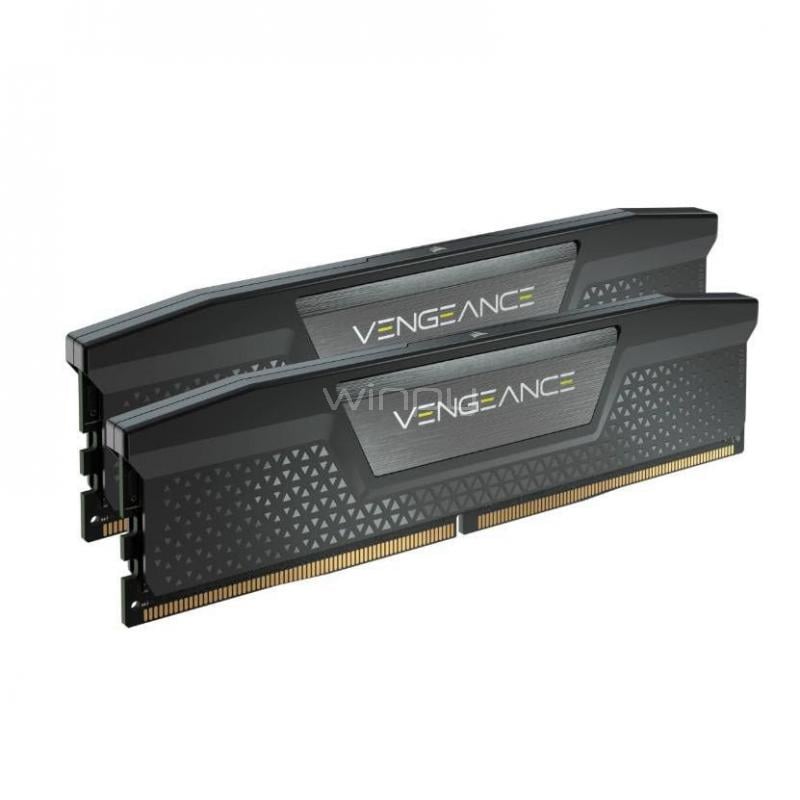 Kit Memorias RAM Corsair Vengeance de 48GB (2x 24GB, DDR5, 6000MHz, CL36, XMP, DIMM)