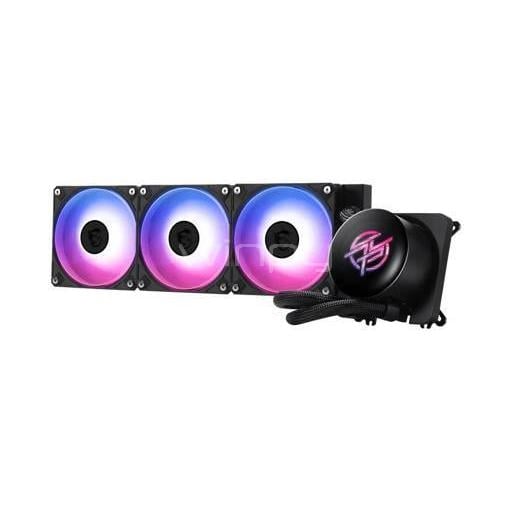Refrigeración Líquida MSI MPG CORELIQUID P13 (LGA1851/AM5, 120mm x3 ARGB, 2050rpm, Negro)