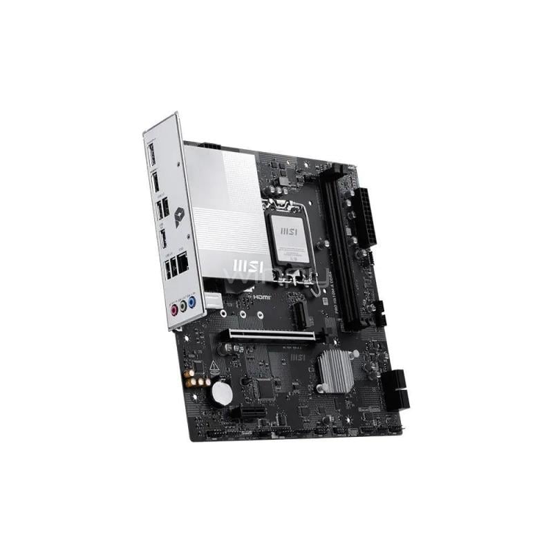 Placa Madre MSI PRO H610M-A DDR4 (LGA1700, DDR4 x2, M.2, Micro ATX)