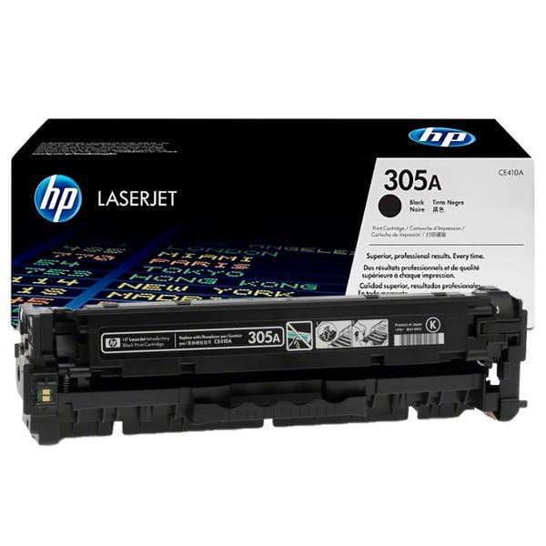 Cartucho de tóner HP 305A LaserJet, negro