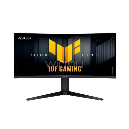 Monitor Gamer Curvo Asus TUF de 34” (VA, WQHD, 200Hz, 1ms, DP+HDMI+USB, FreeSync Premium)