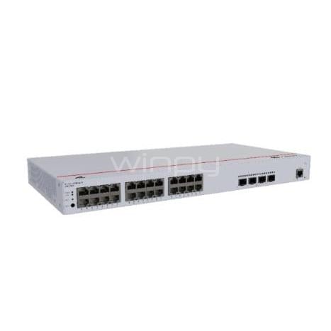 Switch Huawei eKit S220-24P4X de 28 Puertos (GbE PoE+ 24x, 10GE SFP+ 4X, 400W)