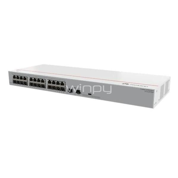 Switch Huawei eKit S110-24T2SR de 26 Puertos (No Gestionado, Gigabit, SFP, 52 Gbps)
