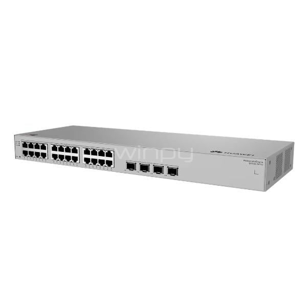Switch Huawei eKit S220S-24T4J de 28 Puertos (Gigabit, 2.5GE SFP, 68 Gbps)