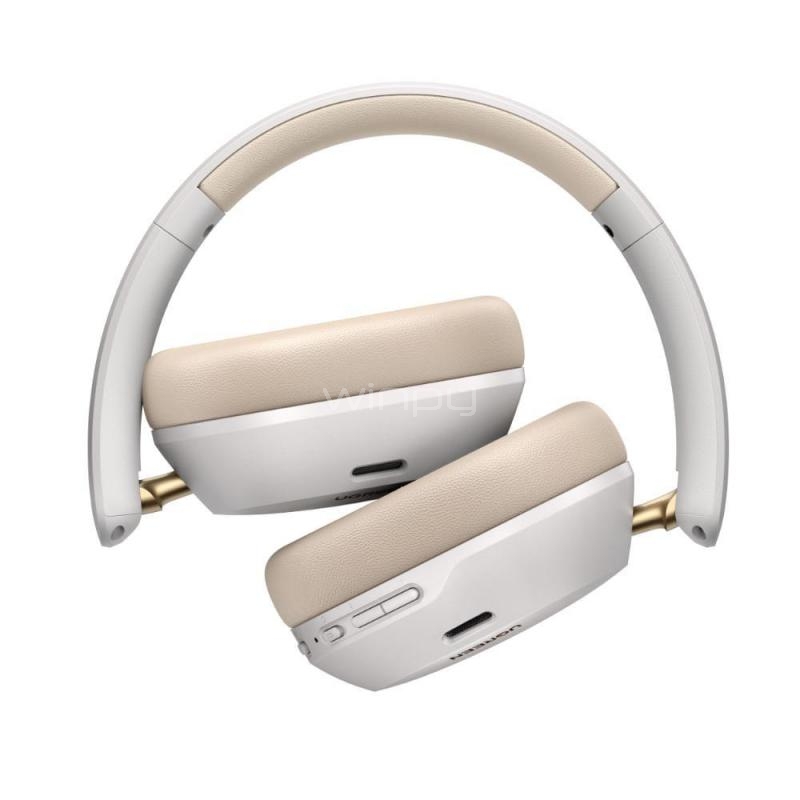 Audífonos Inalámbricos UGREEN HiTune Max 5C HP203 (Bluetooth 5.4, ANC, Blanco)