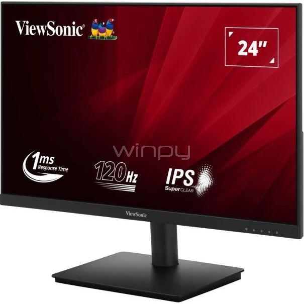 Monitor ViewSonic VA240A-H de 24“ (IPS, Full HD, 120Hz, 1ms, HDMI+VGA, VESA)