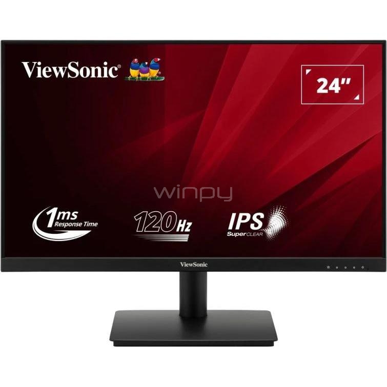 Monitor ViewSonic VA240A-H de 24“ (IPS, Full HD, 120Hz, 1ms, HDMI+VGA, VESA)