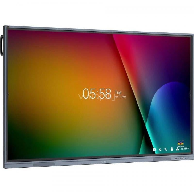 Pantalla Interactiva Viewsonic IFP6533-G de 65“ (IPS DLED, 4K, HDMI+USB+RJ45, VESA)