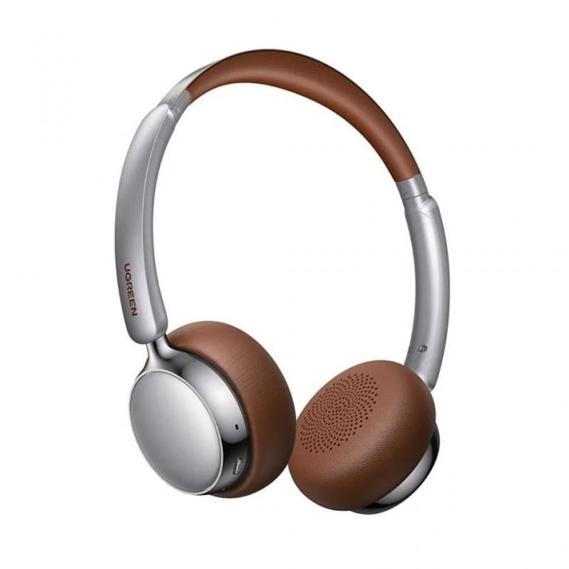 Audífonos Inalámbricos UGREEN HP207 (Bluetooth 6.0, ANC, Marrón)