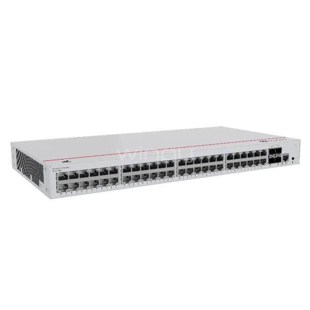 Switch Huawei S310-48T4X de 52 Puertos (Gestionado, Gigabit, 10GE SFP+, 176 Gbps)