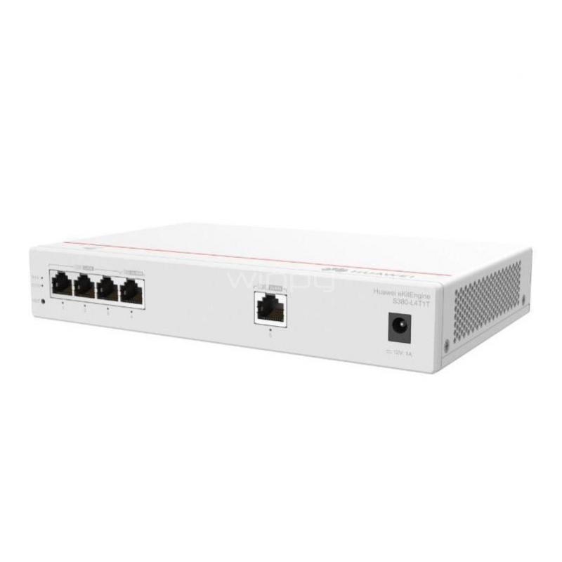 Router Huawei eKit S380 de 5 Puertos (Gestionado, Gigabit, 1 WAN, 4 LAN)