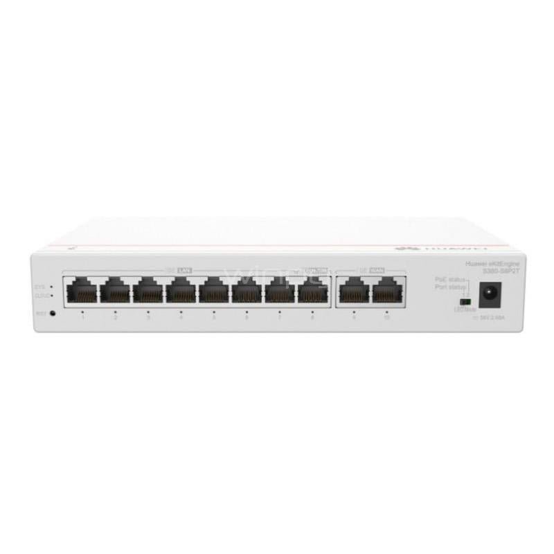 Router Huawei eKit S380 de 10 Puertos (Gestionado, Gigabit, 2 WAN, 8 LAN)