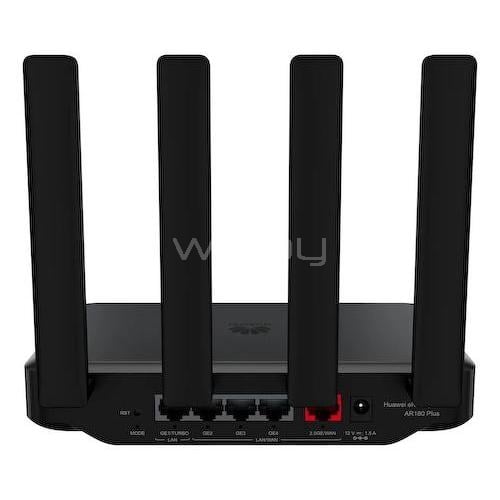 Router Huawei eKit AR180Plus de 5 Puertos (Gestionado, Wi-Fi 7, 2.5 GbE, 2 Gbps)