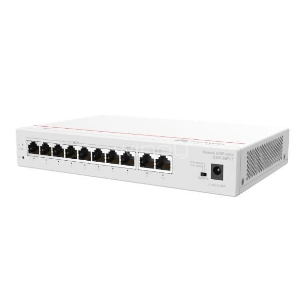 Router Huawei eKit S380 de 10 Puertos (Gestionado, Gigabit, PoE, 124W)
