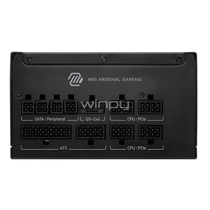 Combo MSI Tarjeta Grafica RTX 5070 WoW Light de 12GB + Fuente de Poder MAG de 850W