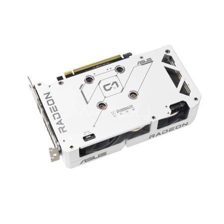 Tarjeta gráfica ASUS Dual Radeon RX 9060 XT White Edition de 16GB GDDR6
