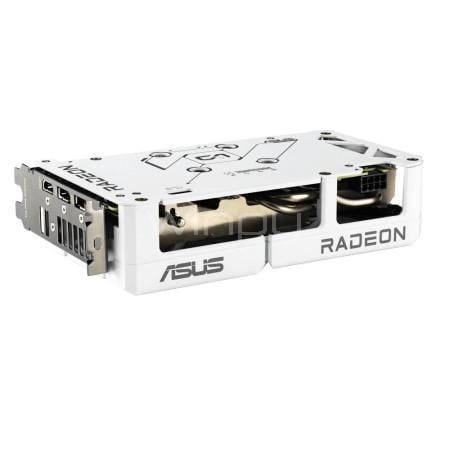 Tarjeta gráfica ASUS Dual Radeon RX 9060 XT White Edition de 16GB GDDR6
