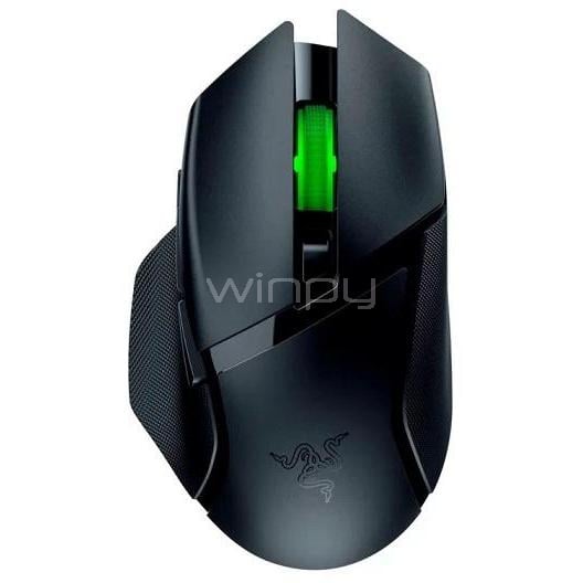 Mouse Gamer Razer Basilisk V3 X HyperSpeed (Inalámbrico, 18.000dpi, Negro)