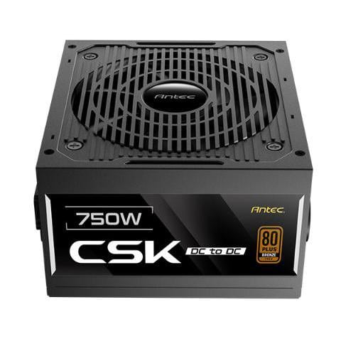 Fuente de Poder Antec CSK750DC EC de 750W (ATX, 80+ Bronze, Non-Modular)