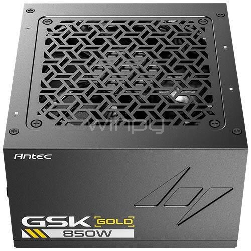 Fuente de Poder Antec GSK850 V2 de 850W (ATX, 80+ Gold, Full Modular)