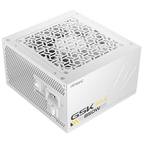Fuente de Poder Antec GSK850 V2 WHITE de 850W (ATX, 80+ Gold, Full Modular)