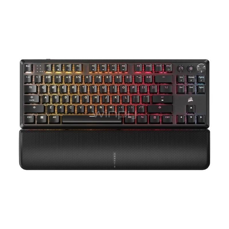 Teclado Mecánico Corsair K70 CORE TKL (Inalámbrico, Switches MLX Red, RGB)