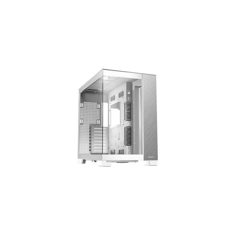 Gabinete Antec C8 Aluminum (E-ATX, Vidrio Templado, USB-C, Blanco)