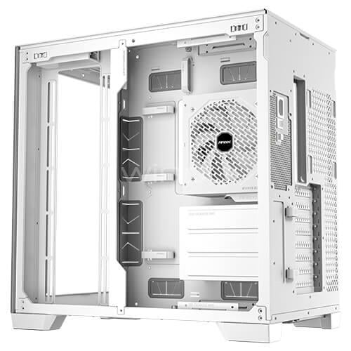 Gabinete Antec C8 Aluminum (E-ATX, Vidrio Templado, USB-C, Blanco)