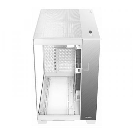 Gabinete Antec C8 Aluminum (E-ATX, Vidrio Templado, USB-C, Blanco)